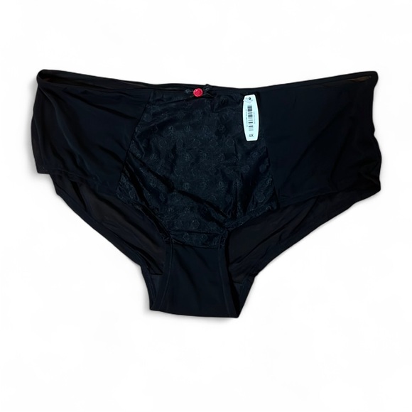 5/$25 
Adore Me Panty Sz 4XL 1017 Black Hipster Lace Feminine Fairy Cottagecore - Picture 1 of 6